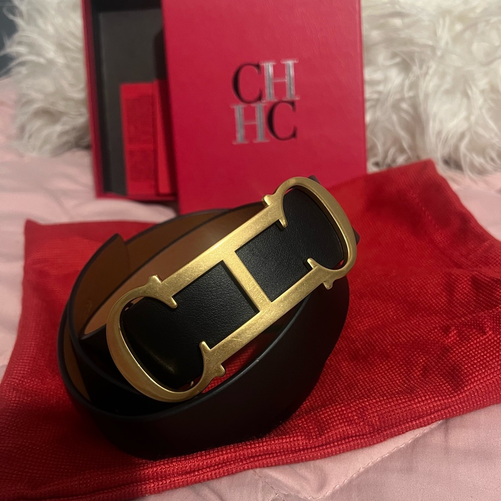 Reversible CH belt Size 80 which is 31 1/2” in length
Width: 1.4''